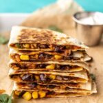 HEARTY BLACK BEAN QUESADILLAS