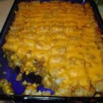 Taco Tater Tot Casserole