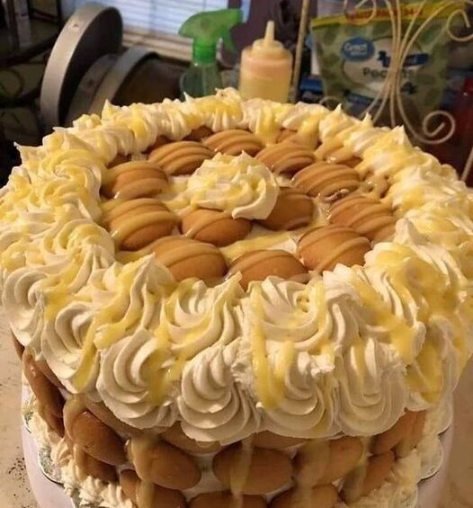 banana pudding cake