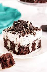 Oreo Poke cake