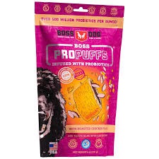 Boss Dog Pro Puffs Roasted Chicken Flavor