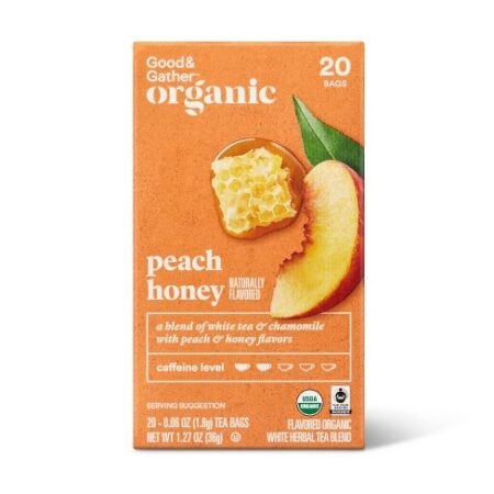 Good & Gather Organic Peach Honey Tea