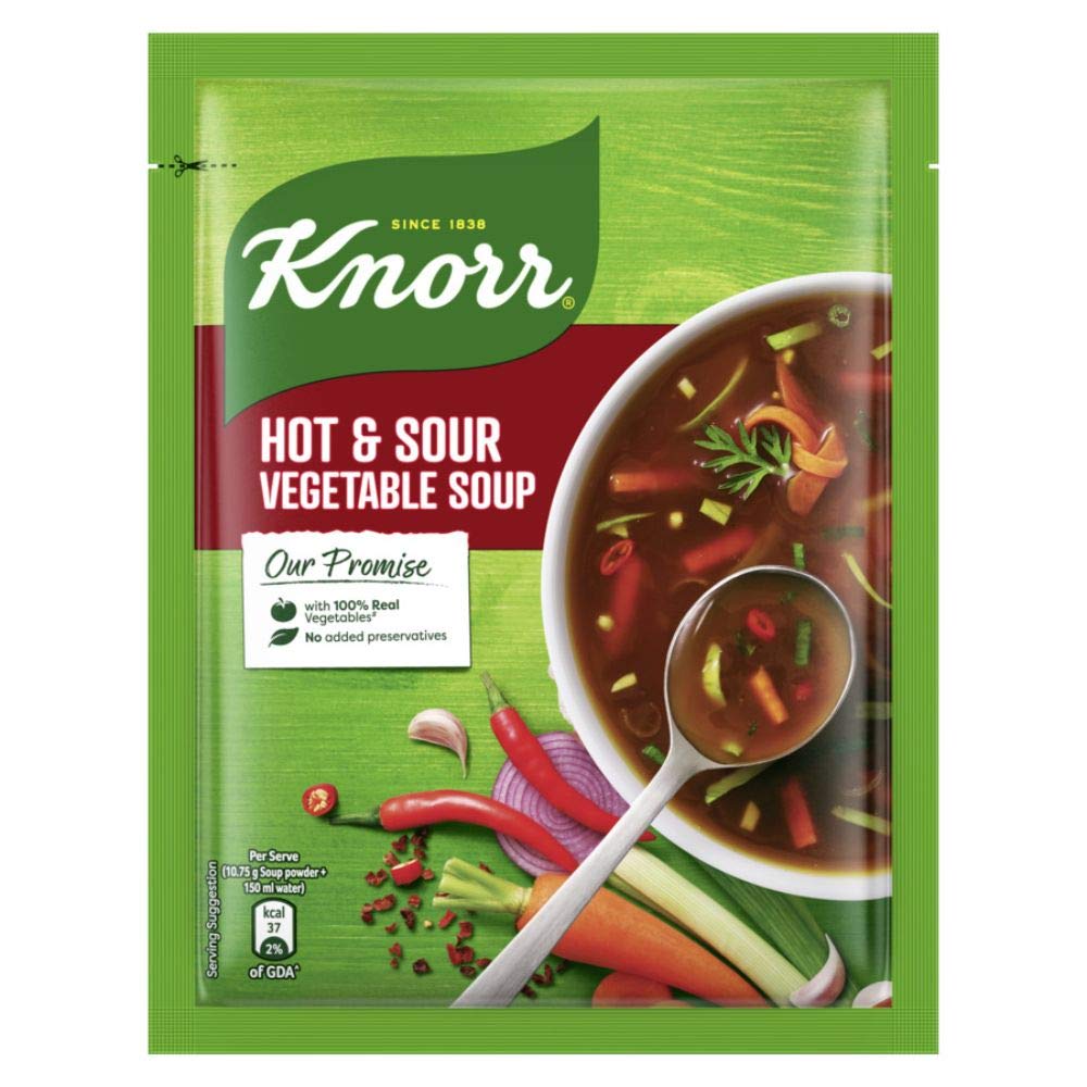 knorr hot and spicy veg soup