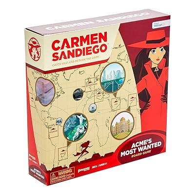 Carmen Sandiego: ACME'S Most Wanted Board Game